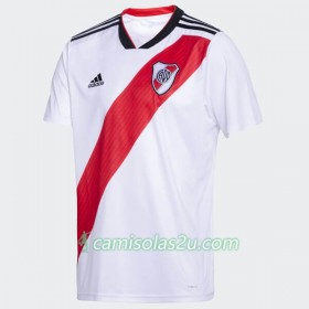 Camisolas de Futebol River Plate Equipamento Principal 2018/19 Manga Curta